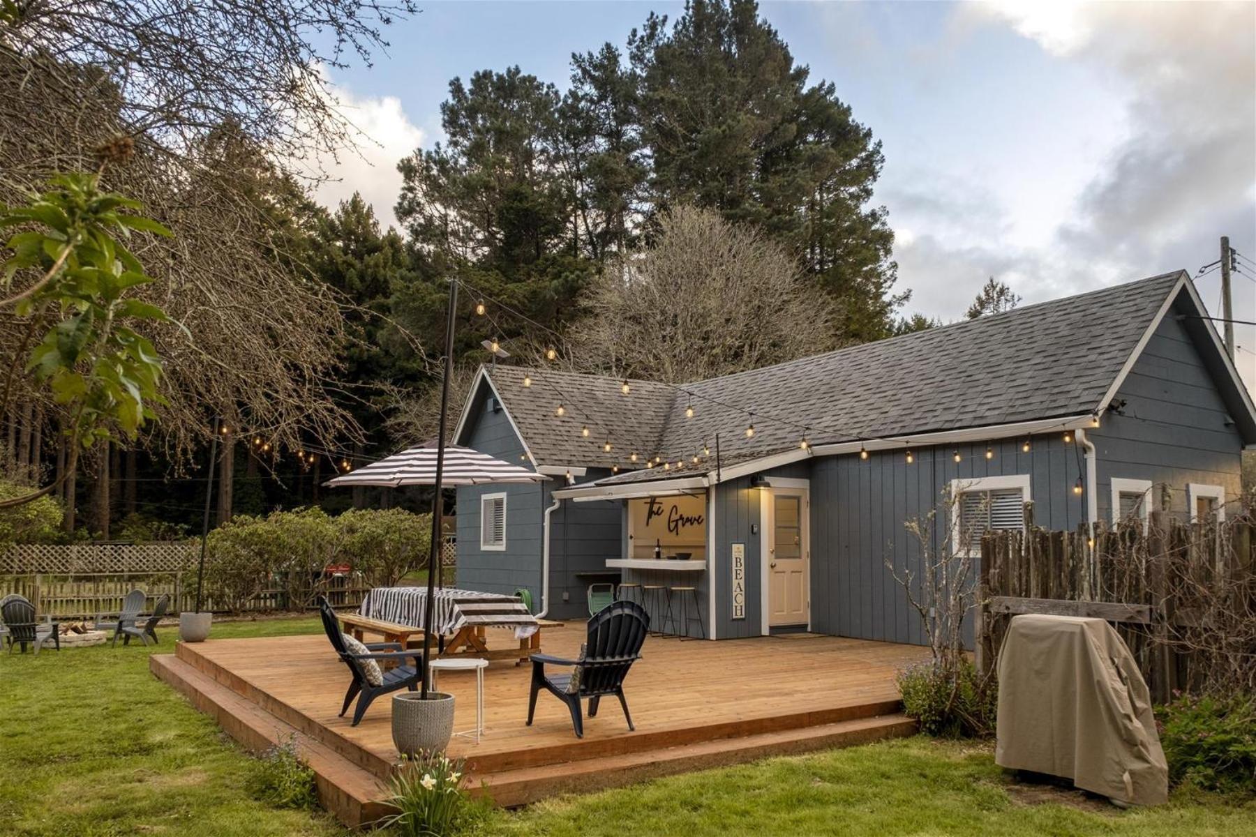 The Grove Villa Fort Bragg Eksteriør bilde